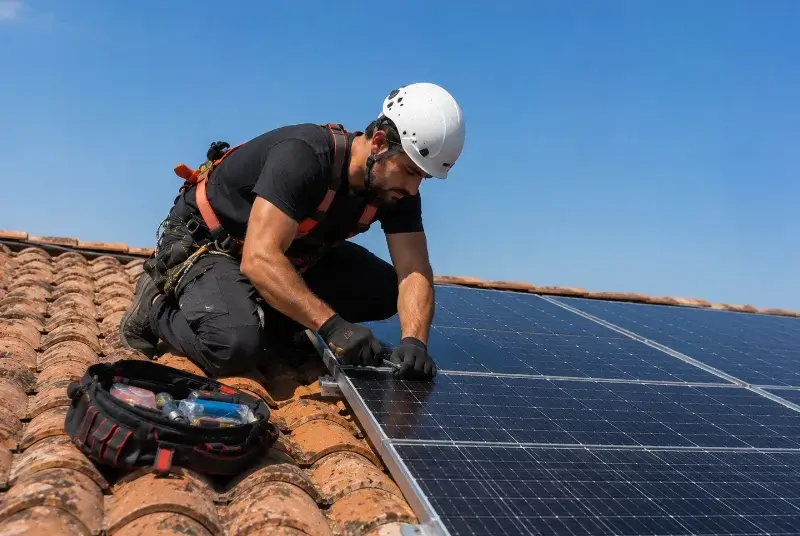 Maintenance et monitoring de panneaux solaires à Guémené-Penfao